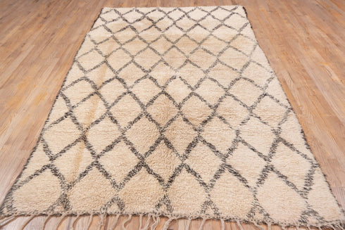 Antique Moroccan Area Rug (6' x 11')